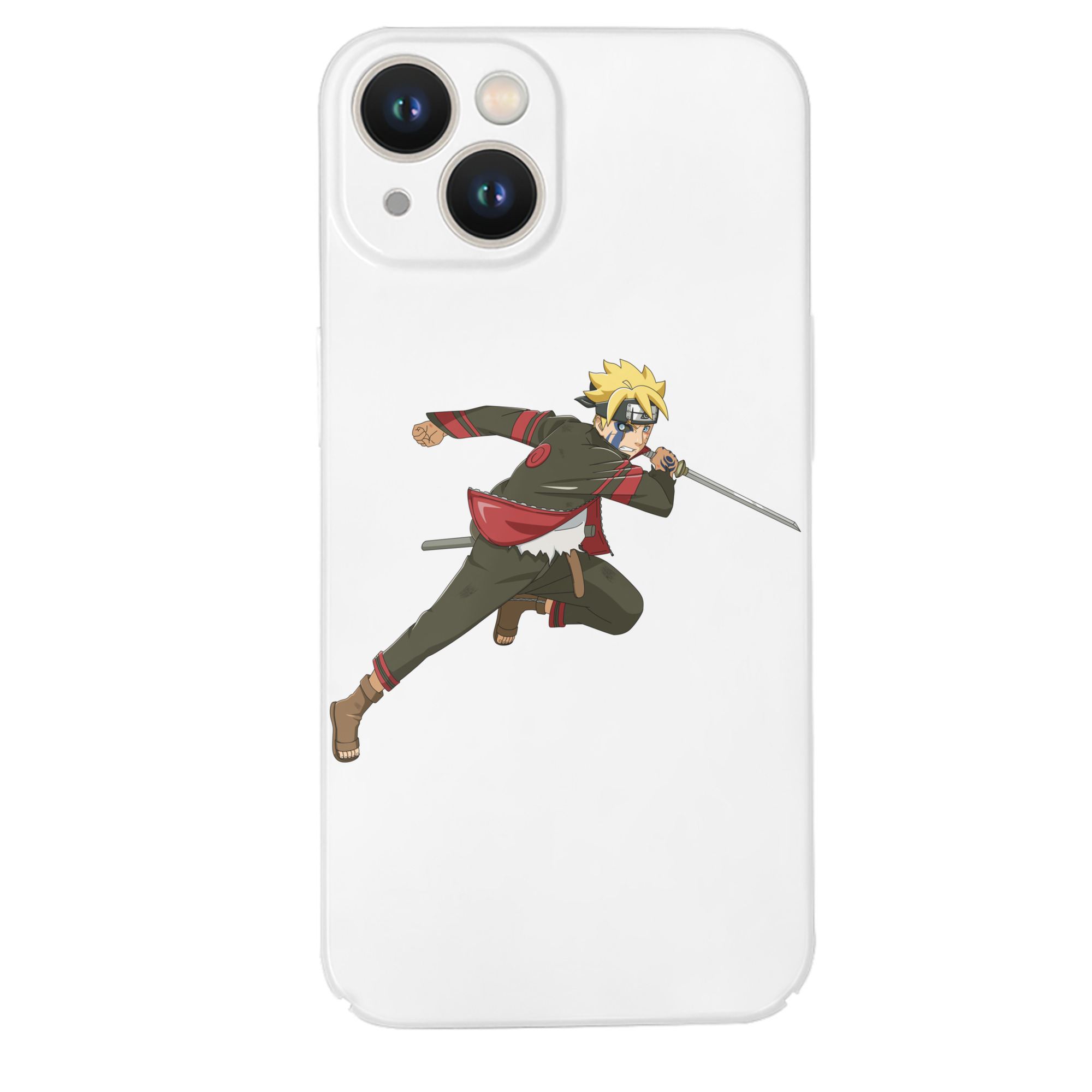 （画像用） NARUTO -ナルト- うずまき ボルト Uzumaki Boruto 【iPhone 14シリーズ対応】ハードケース